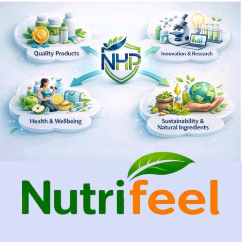 At Nutrifeel Health Products Pvt. Ltd., we are driven by a singular vision to make quality nutrition and wellness accessible to every individual, regardless of their economic background. We believe that good health should not be limited by affordability, but supported through reliable, safe, and high-quality nutritional solutions. As a company dedicated to the development of nutritional and herbal healthcare products, we combine the wisdom of natural ingredients with modern scientific research. Our in-house Research & Development team continuously works to develop innovative nutritional and herbal formulations designed to support overall health, wellness, and a balanced lifestyle. We are constantly striving to introduce new herbal formulations that can better respond to the evolving nutritional and wellness needs of society. Quality and safety remain at the core of everything we do. All our products are manufactured under strict quality standards and are lab-tested, certified, and compliant with all necessary regulatory requirements, including company licensing, GST, GMP, ISO, FSSAI, and trademark registrations. We understand that health-related challenges can affect everyday life. Our goal is to support individuals by encouraging healthier lifestyle choices, promoting balanced nutrition, and providing suitable nutritional and herbal products based on their individual needs and preferences. We are committed to helping people make informed wellness decisions while supporting their journey toward better overall health.